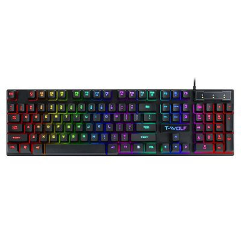 Gaming + USB Luminous Wired Keyboard