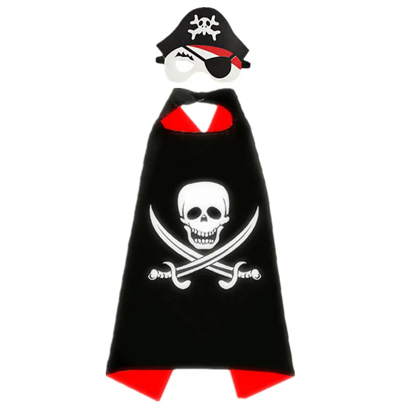 Superhero Cape + Mask Costume