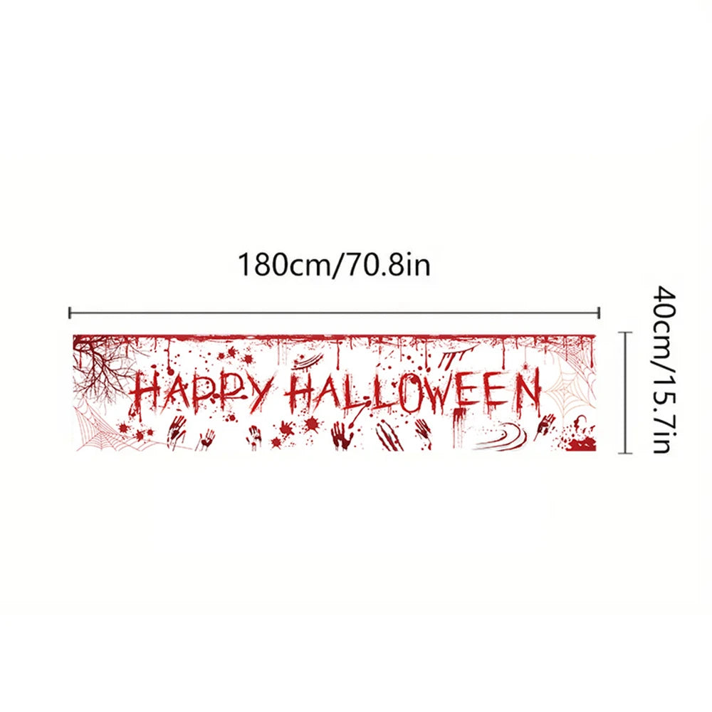 Happy Halloween Banner Decor