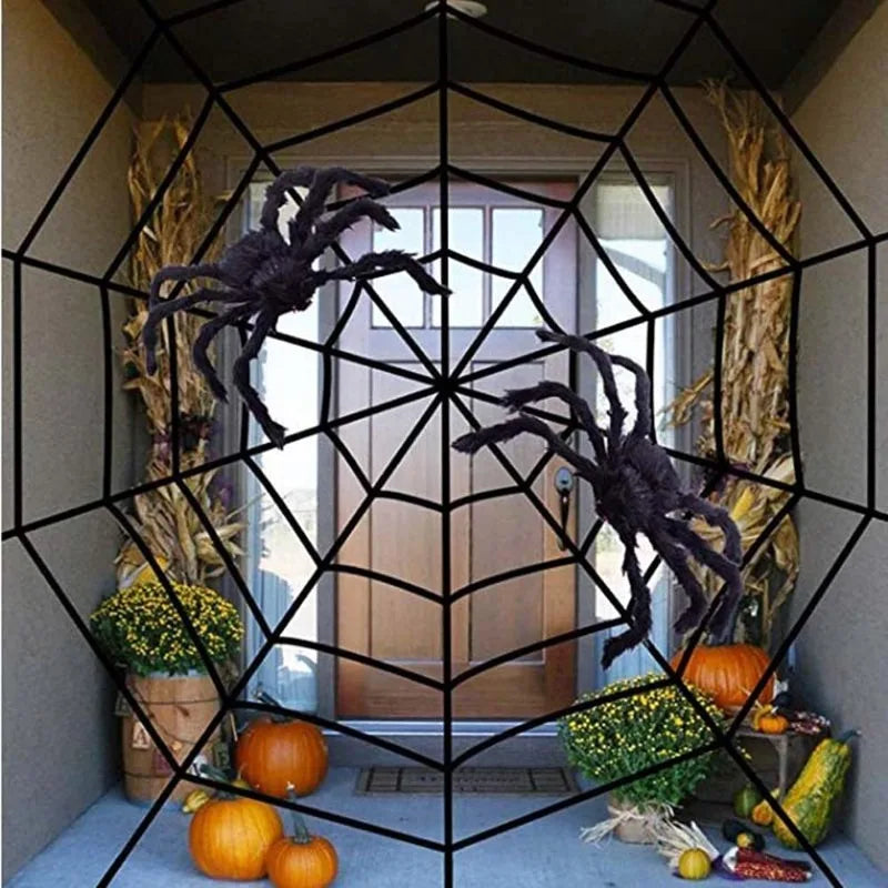 Halloween Plush Spider Halloween Decoration Outdoor Prop