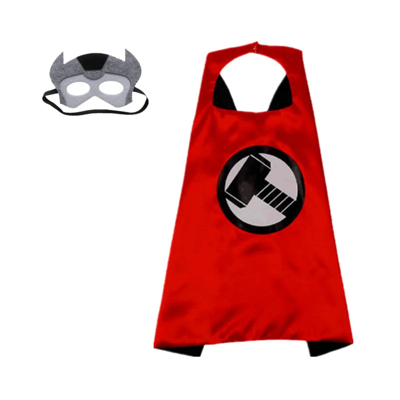 Superhero Cape + Mask Costume