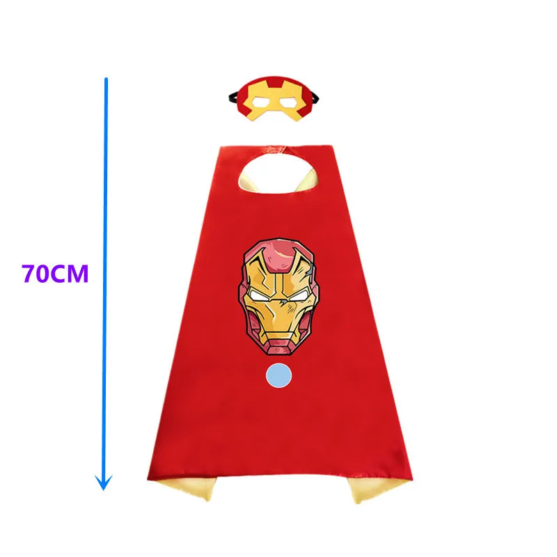 Superhero Cape + Mask Costume
