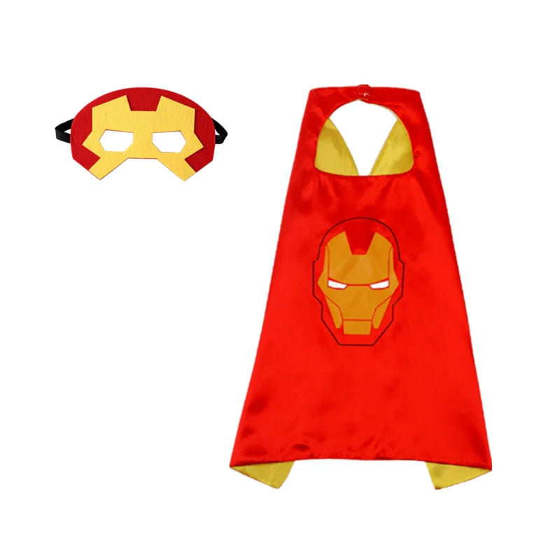 Superhero Cape + Mask Costume