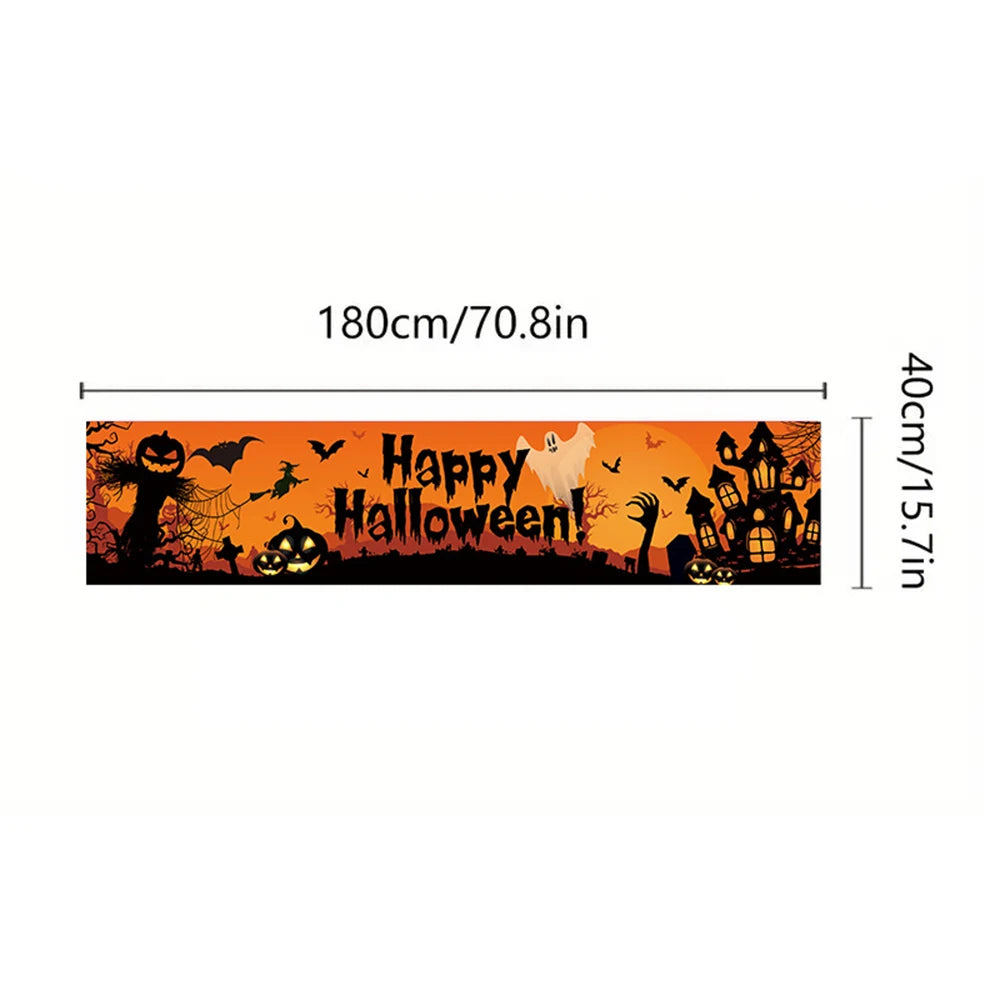 Happy Halloween Banner Decor