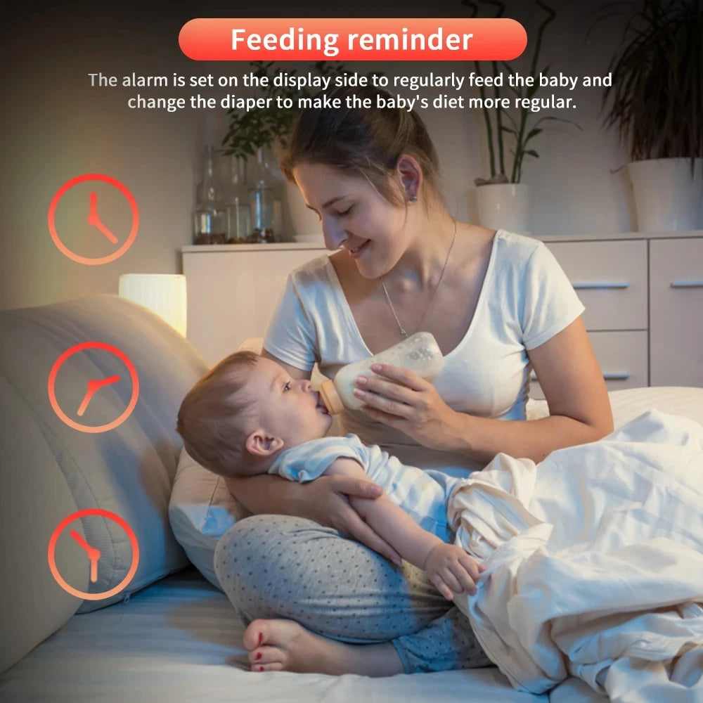 Cdycam 3.5 inch Wireless Video Baby Monitor w/ Night Vision, Temperature Monitoring & 2 Way Audio