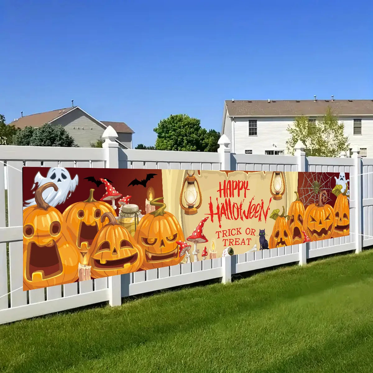 Happy Halloween Banner Decor