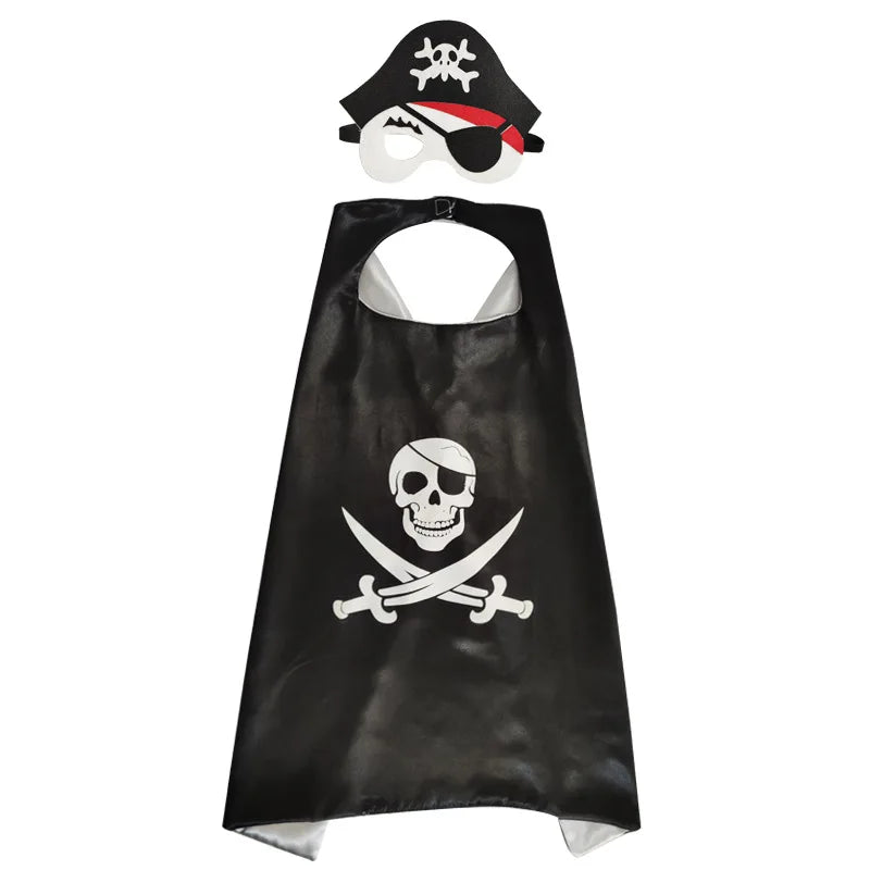 Superhero Cape + Mask Costume