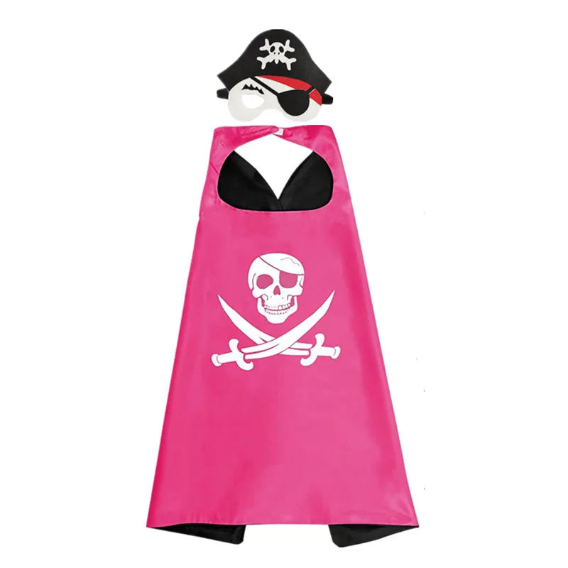 Superhero Cape + Mask Costume