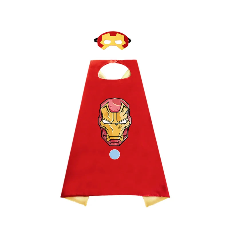 Superhero Cape + Mask Costume