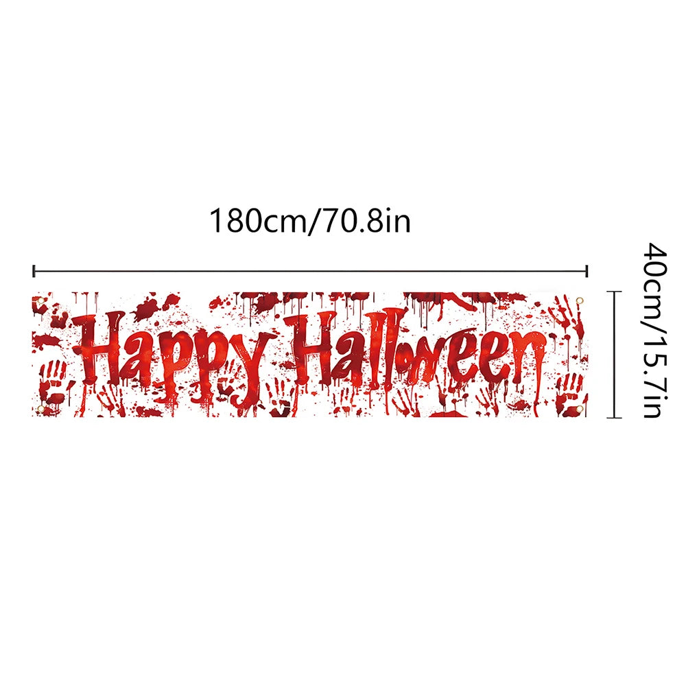 Happy Halloween Banner Decor