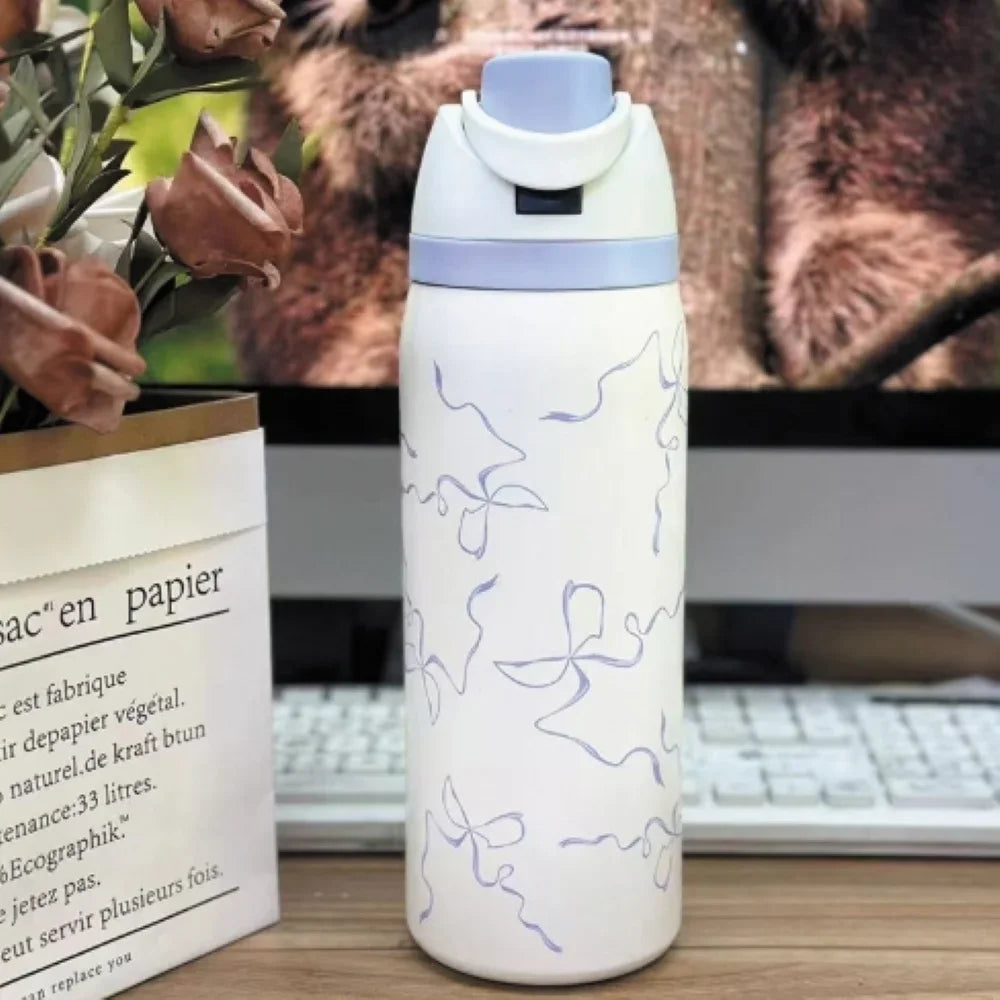 Stainless Steel Vacuum Flask - 24H Cold + Hot Tumbler/Drinkware